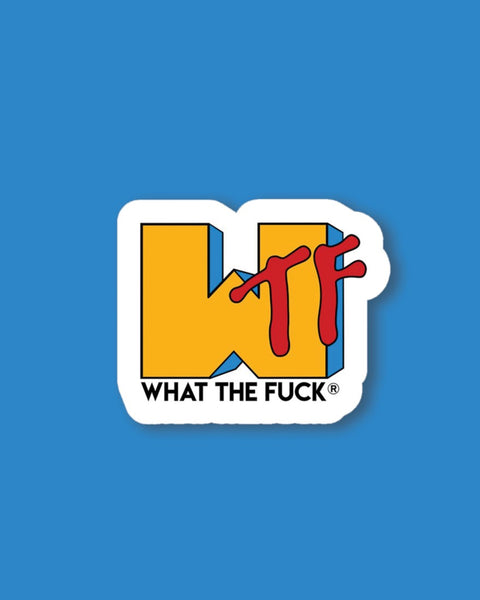 WTF Sticker
