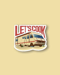 Let's Cook Breaking Bad Sticker