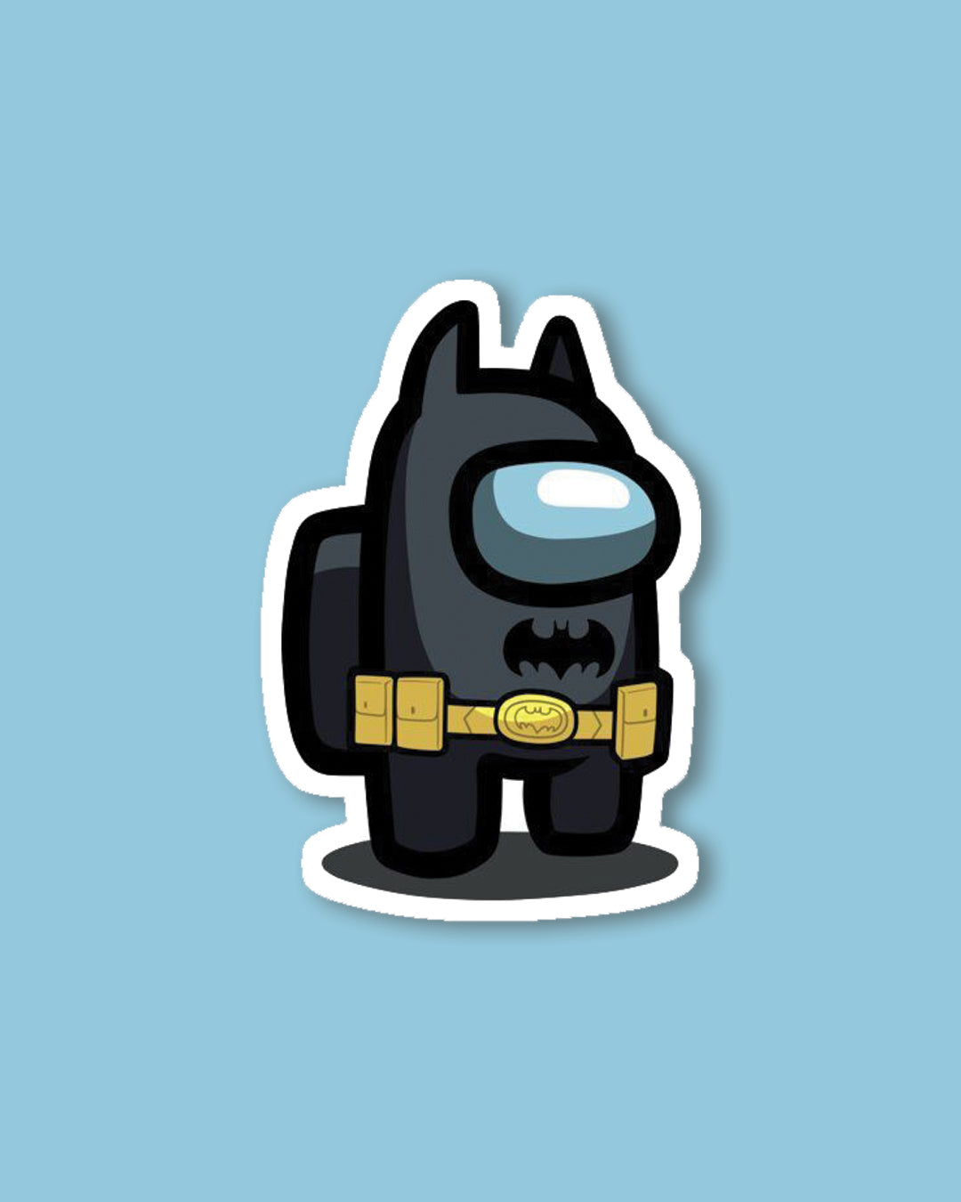 Bat-Poster Sticker