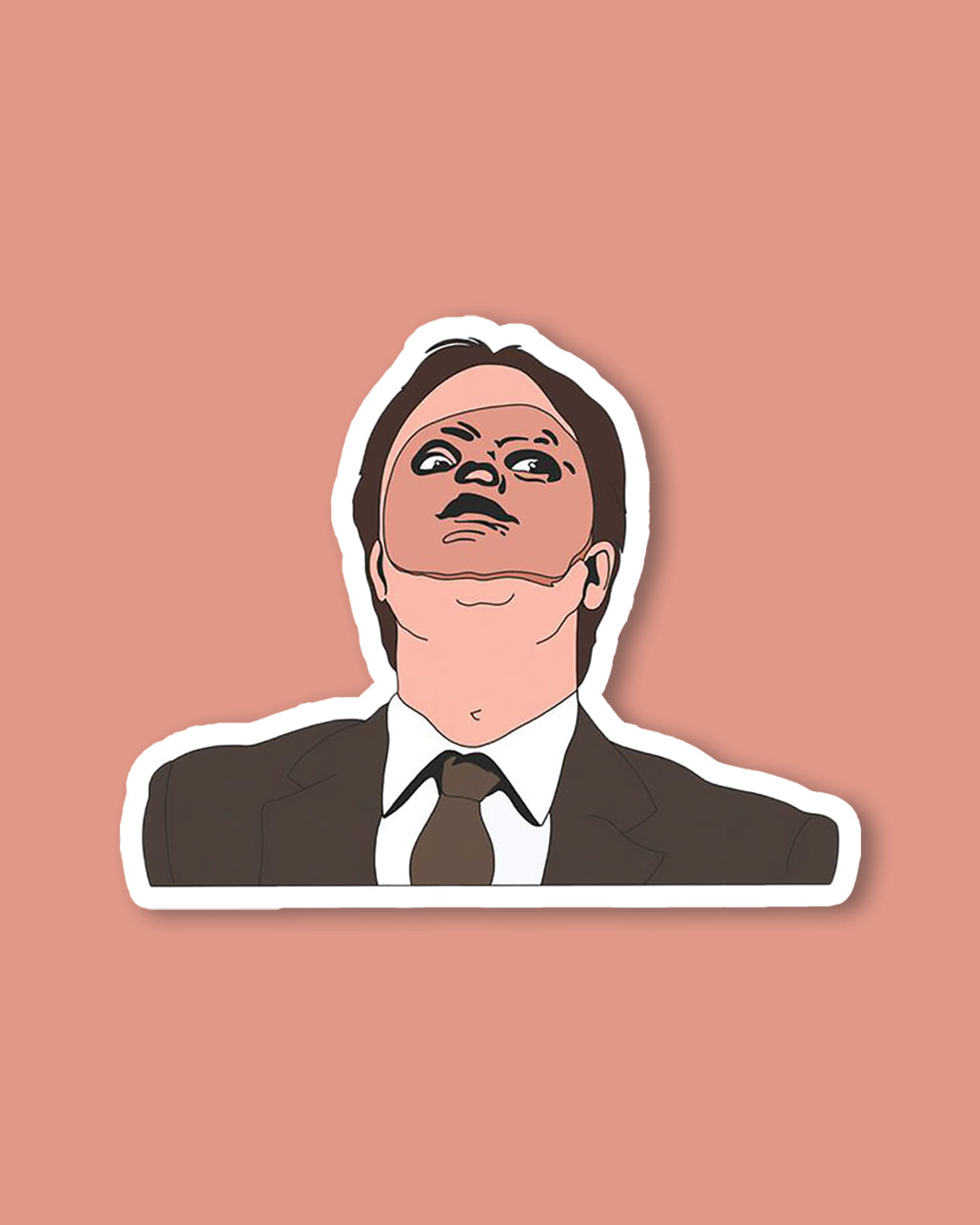 Dwight CPR Mask Sticker
